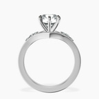 9ct White Gold Celestial Splendor Lab Diamond Ring side right image one