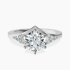 Platinum Celestial Splendor Lab Diamond Ring front image