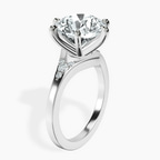Platinum Celestial Splendor Lab Diamond Ring standing product image one