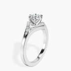 18kt White Gold Celestial Splendor Lab Diamond Ring standing product image one