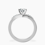 18kt White Gold Celestial Splendor Lab Diamond Ring side right image one