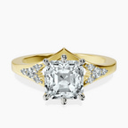 14ct Yellow Gold Celestial Splendor Lab Diamond Ring front image