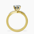 14ct Yellow Gold Celestial Splendor Lab Diamond Ring side right image one