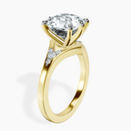 14kt Yellow Gold Celestial Splendor Lab Diamond Ring standing product image one