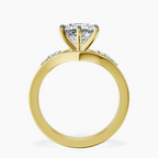 14ct Yellow Gold Celestial Splendor Lab Diamond Ring side right image one