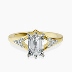 14kt Yellow Gold Celestial Splendor Lab Diamond Ring front image