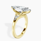 14kt Yellow Gold Celestial Splendor Lab Diamond Ring standing product image one