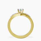 14kt Yellow Gold Celestial Splendor Lab Diamond Ring side right image one