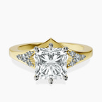 14ct Yellow Gold Celestial Splendor Lab Diamond Ring front image