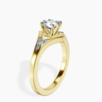 14kt Yellow Gold Celestial Splendor Lab Diamond Ring standing product image one