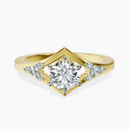 14kt Yellow Gold Celestial Splendor Lab Diamond Ring front image