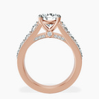 14kt Rose Gold Eos Spark Lab Diamond Ring side right image one