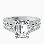 9ct White Gold Eos Spark Lab Diamond Ring front image
