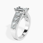9ct White Gold Eos Spark Lab Diamond Ring standing product image one