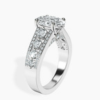 9ct White Gold Eos Spark Lab Diamond Ring standing product image one