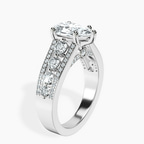 9ct White Gold Eos Spark Lab Diamond Ring standing product image one