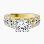 9ct Yellow Gold Eos Spark Lab Diamond Ring front image