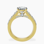9ct Yellow Gold Eos Spark Lab Diamond Ring side right image one