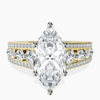 9ct Yellow Gold Eos Spark Lab Diamond Ring front image