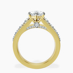 9ct Yellow Gold Eos Spark Lab Diamond Ring side right image one
