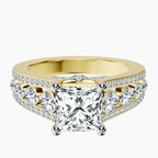 9ct Yellow Gold Eos Spark Lab Diamond Ring front image