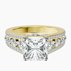 9ct Yellow Gold Eos Spark Lab Diamond Ring front image