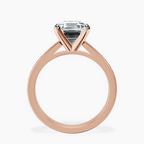14kt Rose Gold Lucent Side Channel Set Lab Diamond Ring side right image one