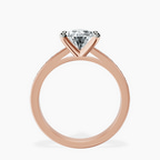 9ct Rose Gold Lucent Side Channel Set Lab Diamond Ring side right image one