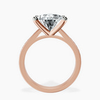 10kt Rose Gold Lucent Side Channel Set Lab Diamond Ring side right image one