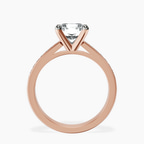9ct Rose Gold Lucent Side Channel Set Lab Diamond Ring side right image one