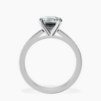 Platinum Lucent Side Channel Set Lab Diamond Ring side right image one