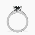 18ct White Gold Lucent Side Channel Set Lab Diamond Ring side right image one