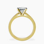 9ct Yellow Gold Lucent Side Channel Set Lab Diamond Ring side right image one