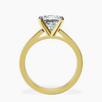 18kt Yellow Gold Lucent Side Channel Set Lab Diamond Ring side right image one