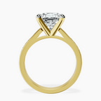 18kt Yellow Gold Lucent Side Channel Set Lab Diamond Ring side right image one