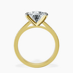 10kt Yellow Gold Lucent Side Channel Set Lab Diamond Ring side right image one