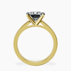 9ct Yellow Gold Lucent Side Channel Set Lab Diamond Ring side right image one