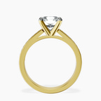 9ct Yellow Gold Lucent Side Channel Set Lab Diamond Ring side right image one