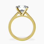 18kt Yellow Gold Lucent Side Channel Set Lab Diamond Ring side right image one