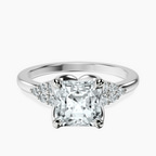 18ct White Gold Vesper Lab Diamond Ring front image