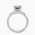 18ct White Gold Vesper Lab Diamond Ring side right image one