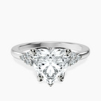 18ct White Gold Vesper Lab Diamond Ring front image