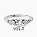 18kt White Gold Vesper Lab Diamond Ring front image