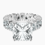 Platinum Cordelia Side Pear Lab Diamond Ring front image