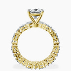 10kt Yellow Gold Cordelia Side Pear Lab Diamond Ring side right image one