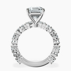 Platinum Esme Side Pear Lab Diamond Ring side right image one