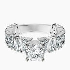 Platinum Esme Side Pear Lab Diamond Ring front image