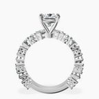9ct White Gold Esme Side Pear Lab Diamond Ring side right image one