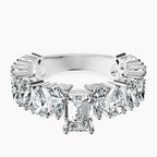 Platinum Esme Side Pear Lab Diamond Ring front image