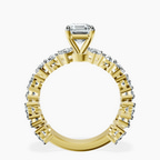 18kt Yellow Gold Esme Side Pear Lab Diamond Ring side right image one
